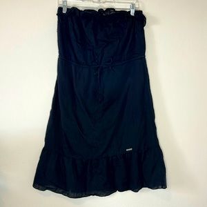 Roxy dress, off-the-shoulders, medium, black